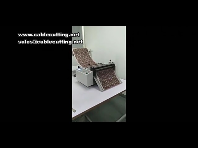 Macchina automatica per taglio film PC – taglio di precisione per vari materiali