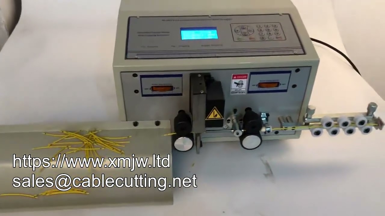 Automatic Cable Wire Stripping Machine for Cutting and Stripping Wires