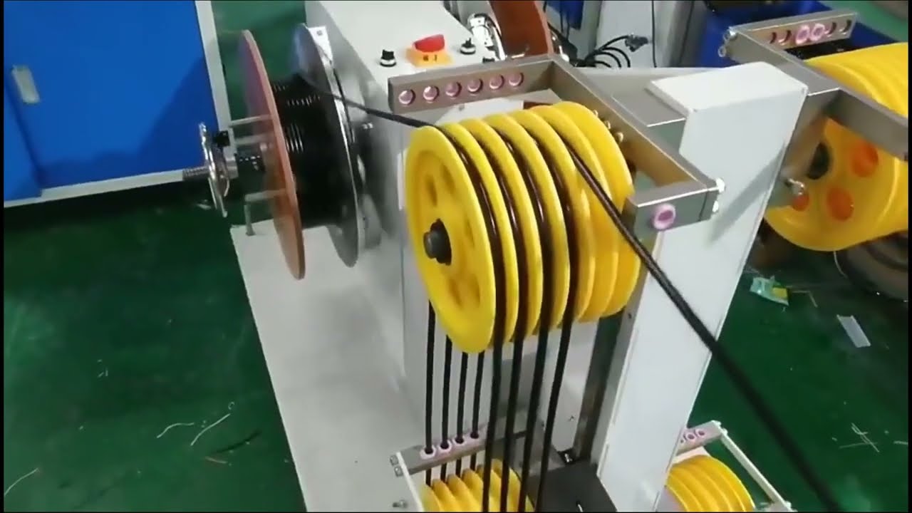 Macchina Automatica per Taglio, Crimpatura e Avvolgimento con Fascette per Tubi