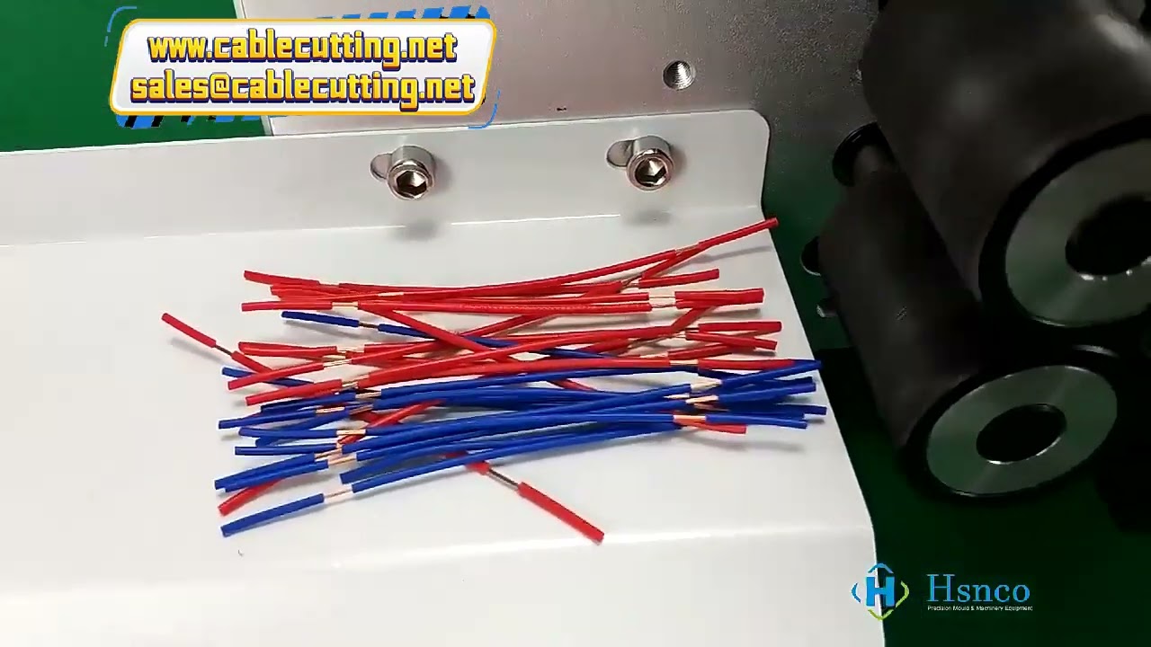 Macchina per taglio, spellatura e pelatura cavi con lama in carburo di tungsteno per fili 2,5 mm²