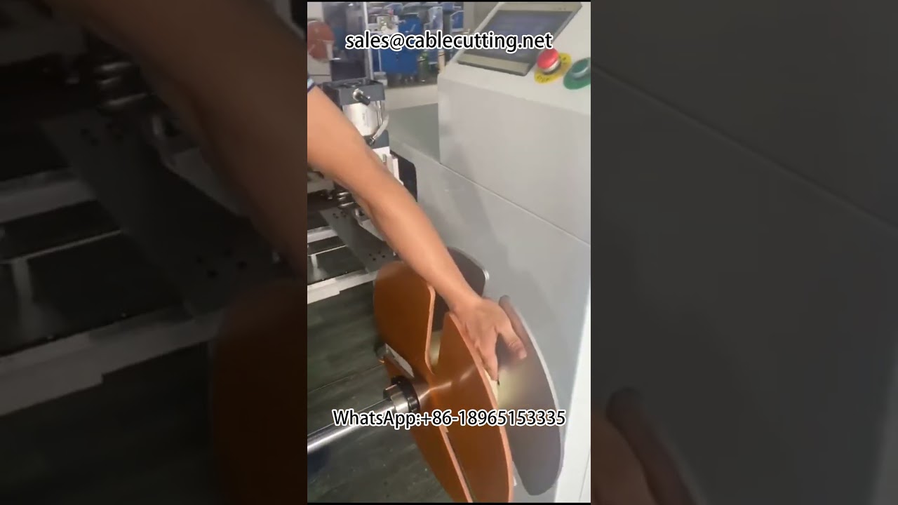 Macchina Avvolgitrice Automatica per Cablaggi | Attrezzatura per Impianti Elettrici