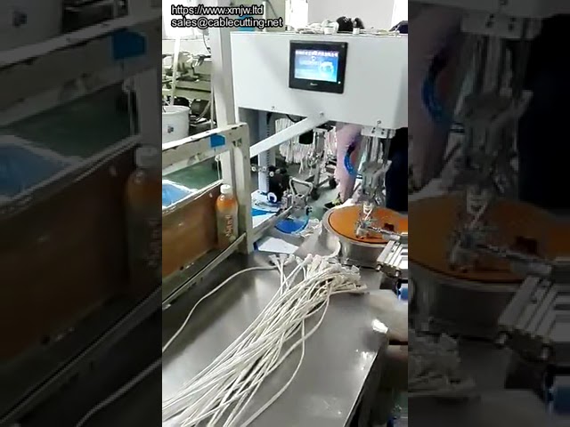 Avvolgitrice per cavi fotovoltaici e legatura automatica a torsione - Macchina per avvolgere e legare fili