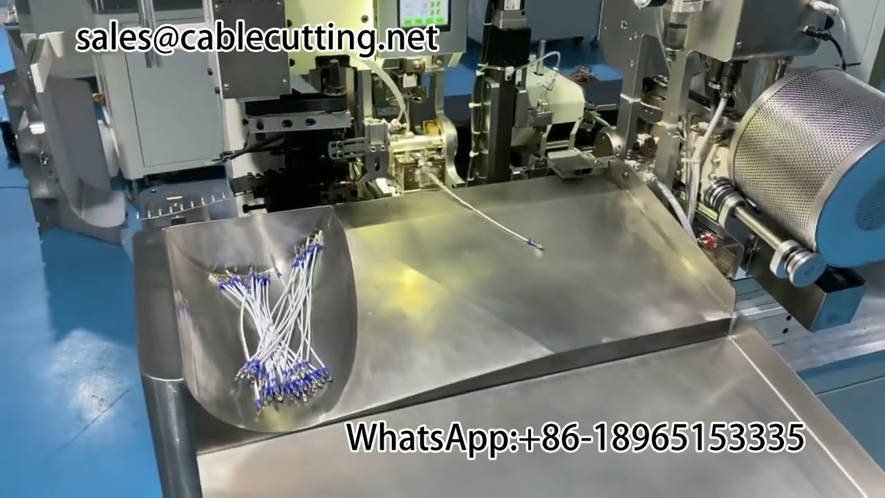 Automatic Wire Harness Terminal Machine with Double Pressure Double Penetration