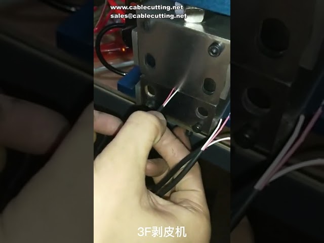 Pelatrice pneumatica verticale 3F – Spelafili a freddo ad aria compressa per cavi industriali