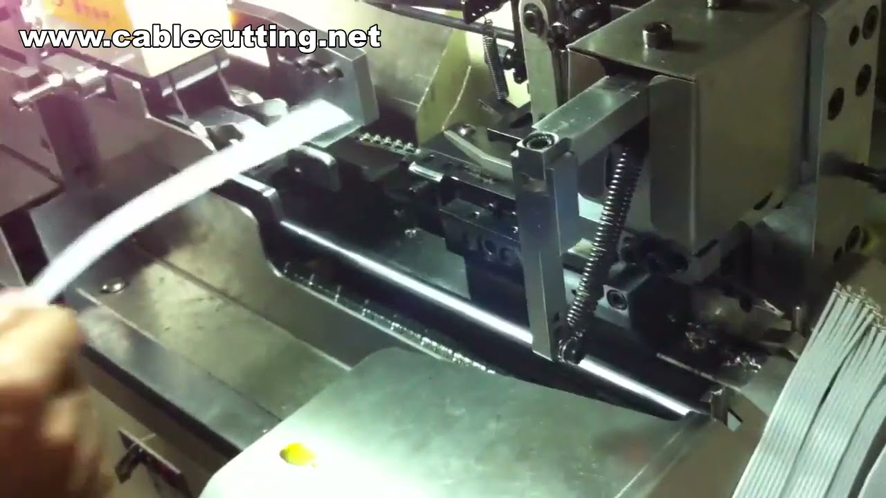 Flat Cable Stripping and Crimping Machine for Multi-Core Cables