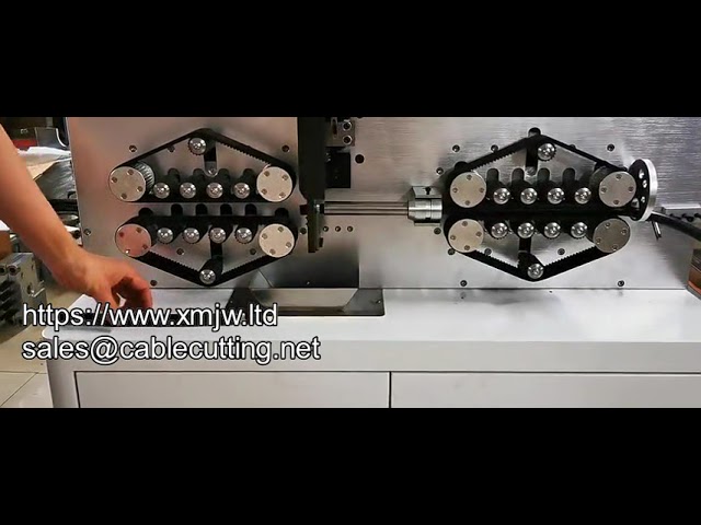 Macchina taglio e spelatura cavi 150mm² - Gestione cavi Ø131mm