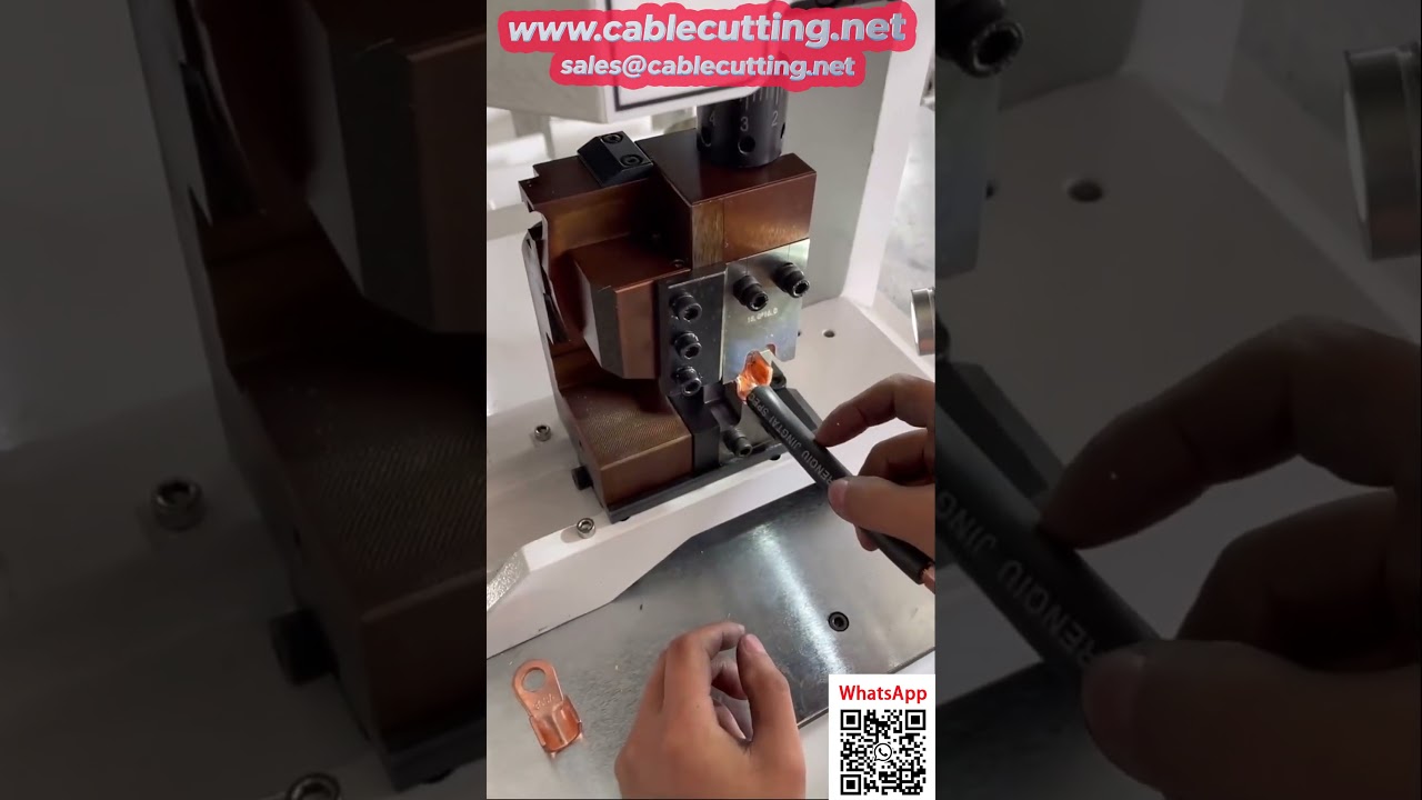 12-Ton Dedicated Crimping Press for Large-Section Terminals