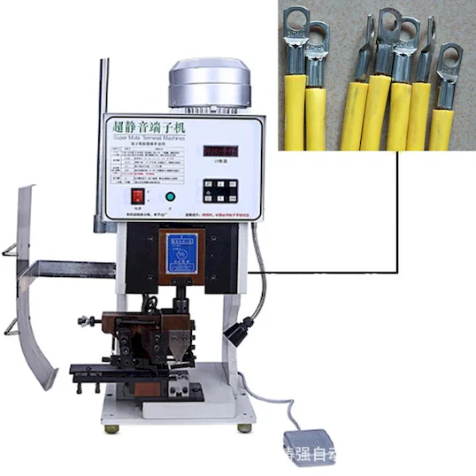 Crimpatrice Terminali Semiautomatica Silenziosa WPM-3000S